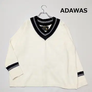 최근 ADAWAS 울 100 칠드런 니트 오버 사이즈 일본제