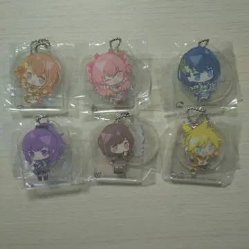 프로세카/가챠가챠/산리오/아크릴 키링/6점 묶음 판매