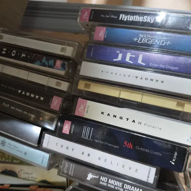 H.O.T., 개인활동 앨범, 카세트테이프