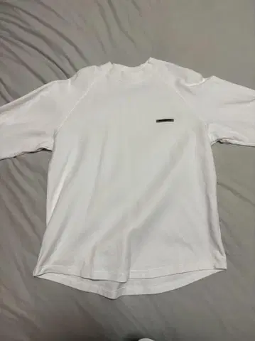 화이트 래글런 슬리브 트레이닝복