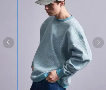 monkey time 몽키타임 니트 코튼 블루 M 사이즈