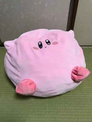 별의 커비 30th 커다란 푹신푹신 쿠션 만복