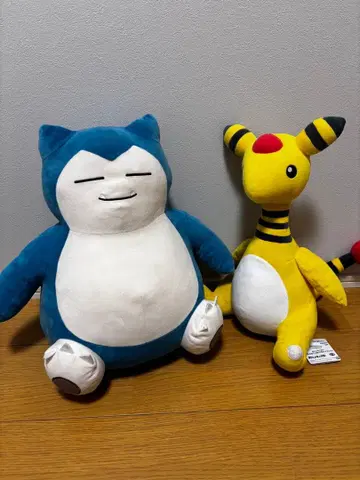 [ 택 포함 ] 포켓몬 봉제 인형 세트 카비곤, 덴류
