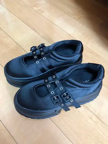 ESPERANZA 더블 스트랩 신발 S 블랙