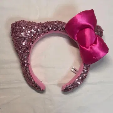 USJ 헬로키티 핑크 머리띠