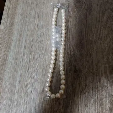 조개 펄 넥, 귀찌 화이트 세트