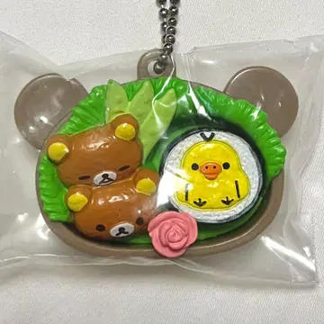 리락쿠마 도시락 마스코트 키체인 2 초밥 도시락 가챠가챠