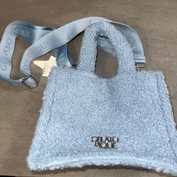 택 포함 새상품 신상 GELATO PIQUE 보아 숄더백 라이트 블루
