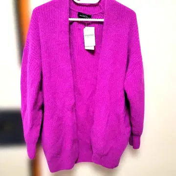 UNITED ARROWS 프리 사이즈 퍼플 가디건