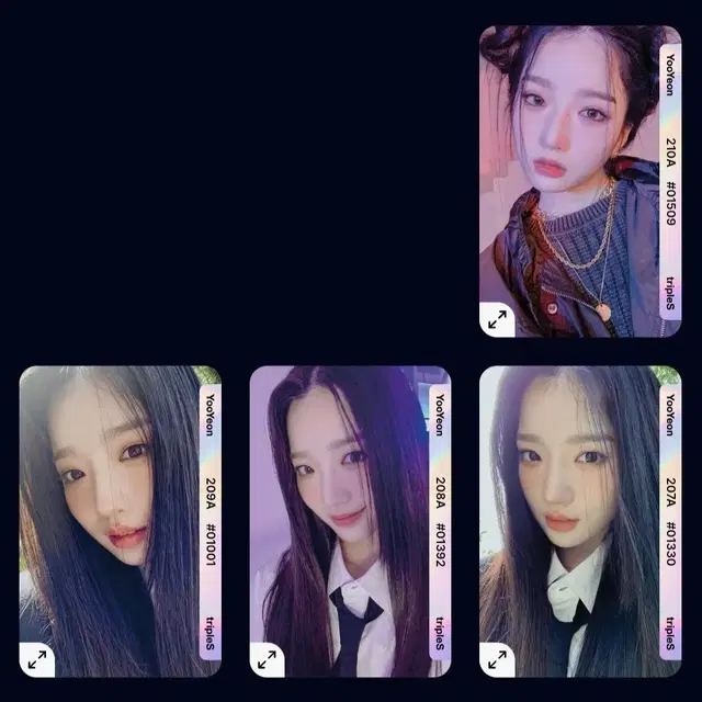 트리플에스 유연 AAA 앨범 오브젝트 세트