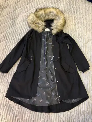 미사용 Rady 블랙 모즈 코트 M