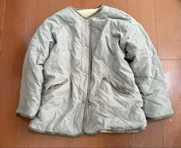 퓨어세신pualcecin 택 포함 새상품 리버서블 보아 자켓 카키