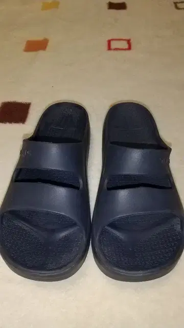 TELIC 리커버리 샌들 W-STRAP-Navy 사이즈 L