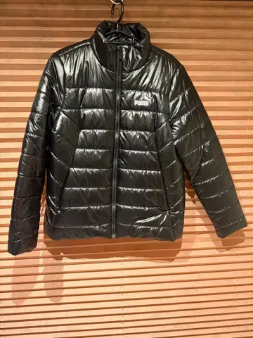 PUMA 블랙 다운 자켓 여성용