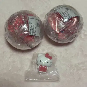 산리오 캡슐 지팡이 폭신폭신 플로키 인형 헬로키티 키티