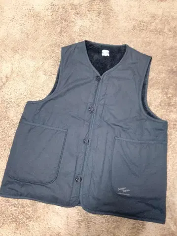 ARMY TWILL 리버서블 보아 베스트 M 사이즈