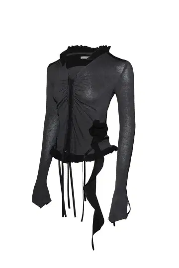 theredthread S trailing rose tops black