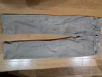 리플레이 베이지 슬림핏 데님 팬츠