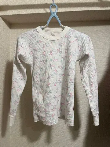 써멀 빈티지 usa제 하트 무늬