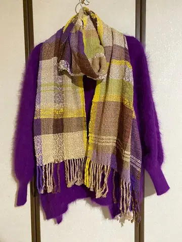 사오리 직조 스톨