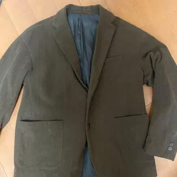 브라운 코듀로이 테일러드 자켓