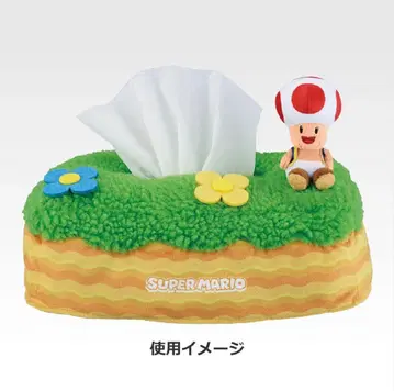 마리오 1번 복권 B상 키노피오 티슈 케이스