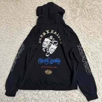 [ BornXRaised ] 본앤라이즈드 후드티 3XL 블랙