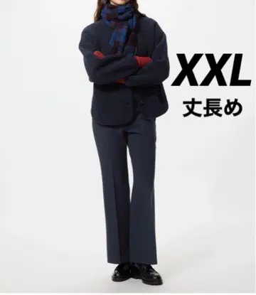 미사용 새상품 UNIQLO 스마트 플레어 팬츠 (긴 길이) XXL