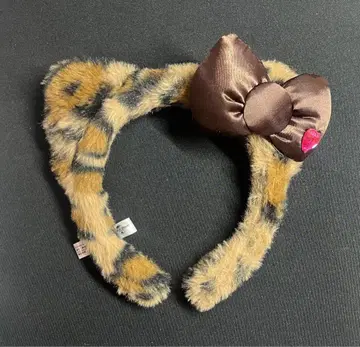 [ 새상품급 당일 발송 가능 ] USJ 머리띠 키티 레오파드 무늬