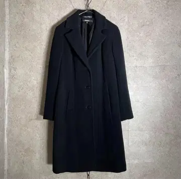 vintage DKNY 롱 체스터 코트 구제 의류