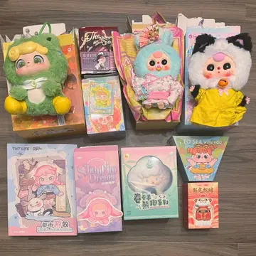 TOPTOY 시리즈 봉제 인형 피규어 모음 세트