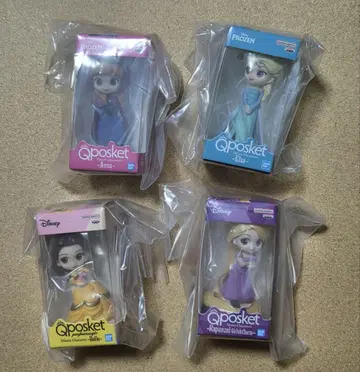 미니어처 컬렉션 2 디즈니 피규어 4체 세트