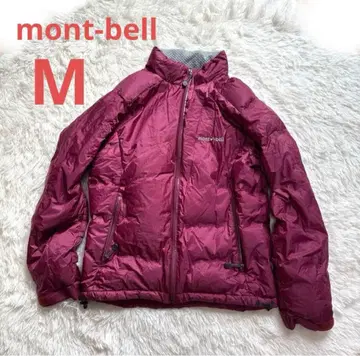 몽벨 와인 레드 핑크 다운 자켓 M