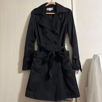 [ ESPRITMUR 에스프리 뮬 ] 트렌치코트 블랙