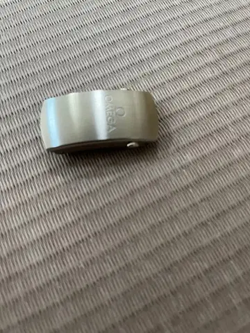 OMEGA 스테인리스 스틸 푸시식 클래스프