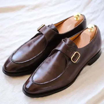 존 롭 싱글 몽크 스트랩 OSNER 브라운 9E