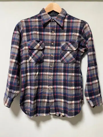 펜들턴 체크 무늬 셔츠 70s