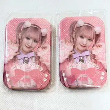 사이토 키아라 캔뱃지 고양이