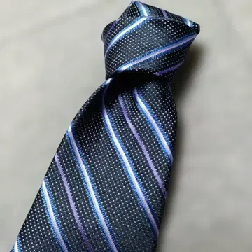 폴 스튜어트 넥타이 네이비 스트라이프