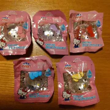 헬로키티 키라키라 드롭 마스코트 5개 세트