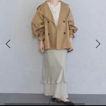 캔디 슬리브 트렌치코트 아파트 바이 로리즈