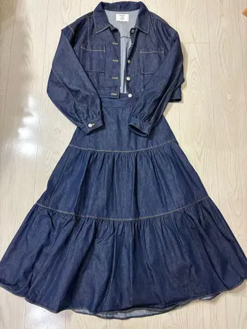 jouetie 데님 스커트 셋업