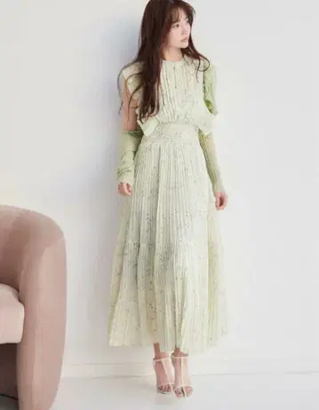 스나이델 프릴 원피스 00 사이즈 민트