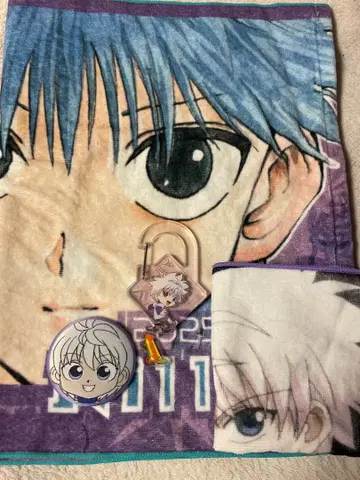헌터헌터 hunter x hunter 키루아 타월 손수건 등