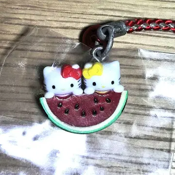 구마모토 한정판 지역 한정 키티 구마모토 끈 수박 버전