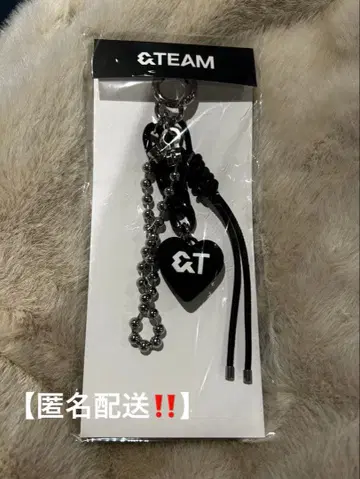 [ 익명 배송 ] &TEAM 키링 2025 OFFICIAL LOGO 굿즈