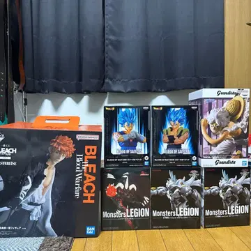 BLEACH 이치고 & DB 손오공 피규어 세트