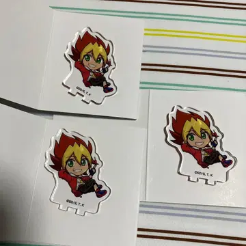 유희왕 애니메이트 카페 아크릴 스탠드 왕도유아 3개