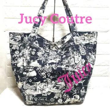 Juicy Couture 네이비 빅 토트백