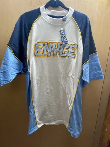 00s ENYCE 래글런 슬리브 티셔츠 데드스탁 bboy 에미넴